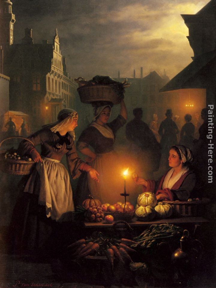 Petrus Van Schendel The Night Market